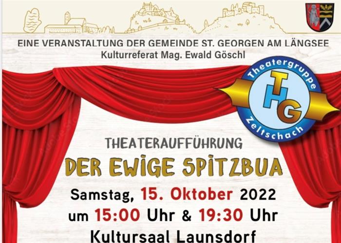Die Theatergruppe Zeltschach begeisterte am 15.10 im Kultursaal Launsdorf